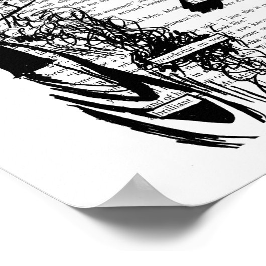 Bemerkenswert (The Great Gatsby) Poster (Ecke)