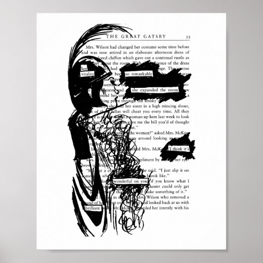 Bemerkenswert (The Great Gatsby) Poster (Vorne)