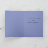 Bemerkenswerte Alien Geburtstagsgrüße Dankeskarte (Innenseite)