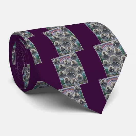 Bemerkenswerte farbige Männer Krawatte (Gerollt)