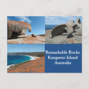 Bemerkenswerte Felsen, Kangaroo Island, Australien Postkarte
