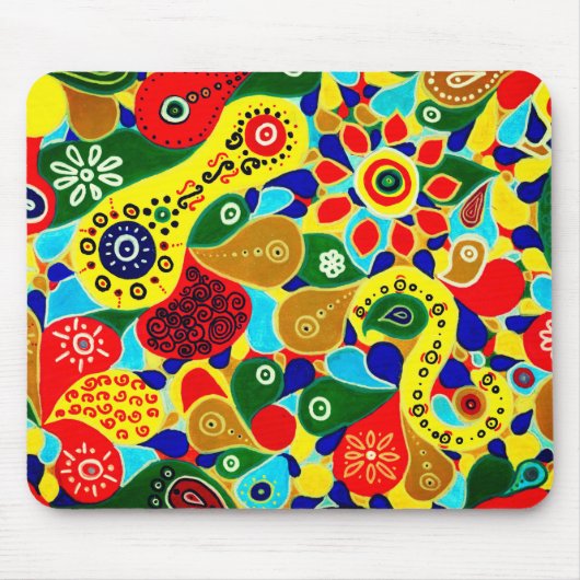 Bemerkenswerte Formen und Formen originelle Abstra Mousepad (Vorne)