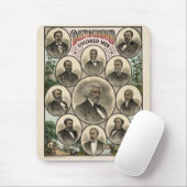 Bemerkenswerte Mausunterlage der farbigen Männer Mousepad (Mit Mouse)