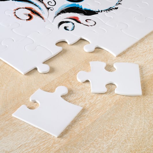 Bemerkenswertes Illustriertes Zitat von LIFE Puzzle (Seite)