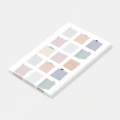 Bemerkungen zum Platz nach der Ausstellung Post-it Klebezettel (angewinkelt)