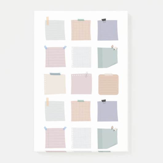 Bemerkungen zum Platz nach der Ausstellung Post-it Klebezettel (Vorderseite)