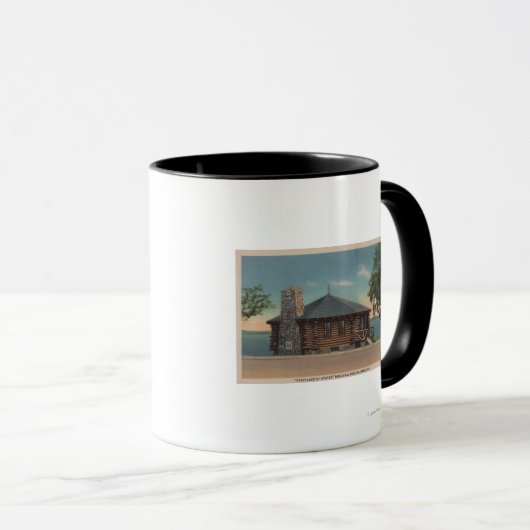 Bemidji, MN - Feuerstelle der Staaten Bldg Tasse (VorderseiteRechts)