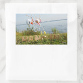 Bemoedigende fubby vibe. rechteckiger aufkleber (Tasche)