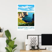 Bempton Cliffs 1 Poster (Heimbüro)