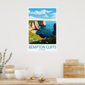 Bempton Cliffs 1 Poster (Küche)