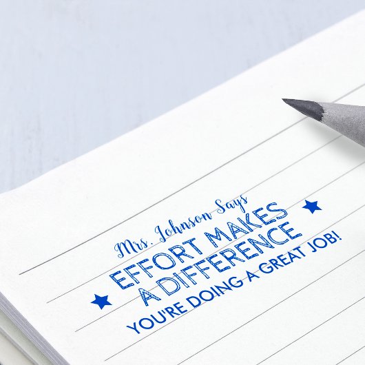 Bemühen, eine gute Arbeit zu leisten, Personalisie Permastempel