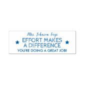 Bemühen, eine gute Arbeit zu leisten, Personalisie Permastempel (Design)