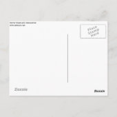 Bemühen, wertvoll zu sein postkarte (Rückseite)