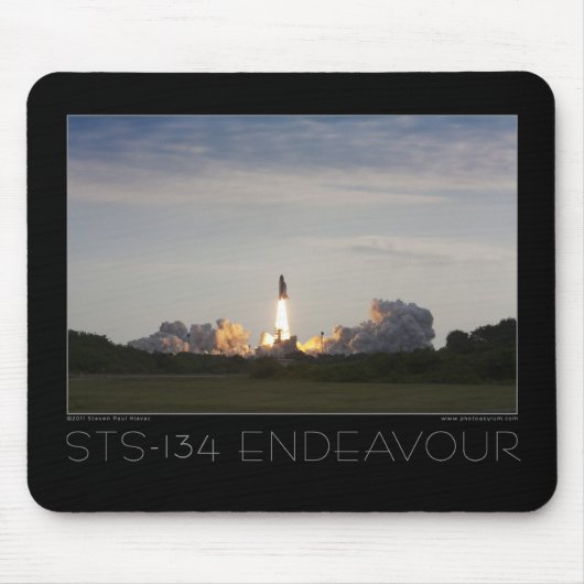 Bemühung der Raumfähre-STS-134 Mousepad (Vorne)