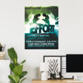 BEMÜHUNGEN - MOTIVIEREND POSTER (Heimbüro)