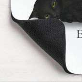 Bemühungs-Katze Mousepad (Ecke)