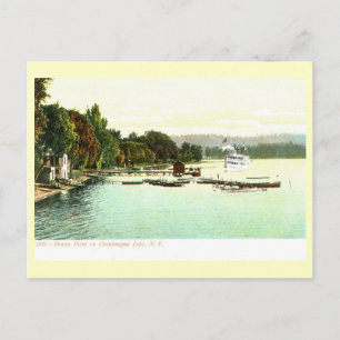 Bemus Point, Chautaqua Lake, New York Vintag Postkarte