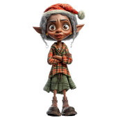 Bemused Oma Christmas Elf Men's T-Shirt