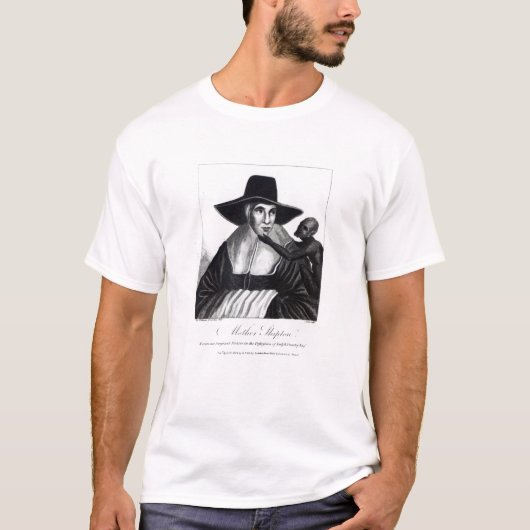 Bemuttern Sie Shipton, graviert von John Scott, T-Shirt (Vorderseite)
