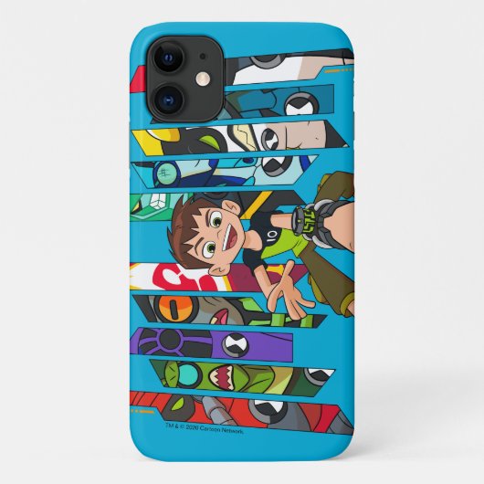 Ben 10 Alien Collection Graphic Case-Mate iPhone Hülle (Rückseite)