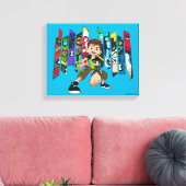 Ben 10 Alien Collection Graphic Leinwanddruck (Insitu (Wohnzimmer))