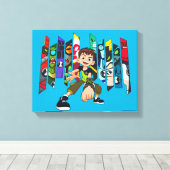 Ben 10 Alien Collection Graphic Leinwanddruck (Insitu (Holzboden))