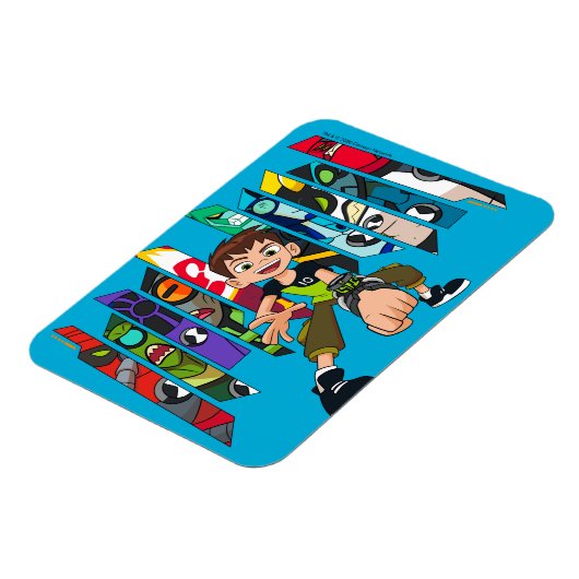 Ben 10 Alien Collection Graphic Magnet (Linke Seite)