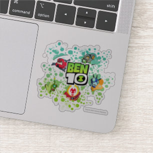 Ben 10 Alien Forms Blase Graphic Aufkleber