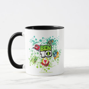 Ben 10 Alien Forms Blase Graphic Tasse