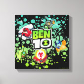 Ben 10 Alien Forms Bubble Graphic Leinwanddruck (Vorderseite)