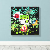Ben 10 Alien Forms Bubble Graphic Leinwanddruck (Insitu (Holzboden))