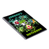 Ben 10 Alien Forms Bubble Graphic Notizblock (Rechte Seite)