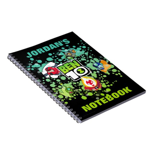 Ben 10 Alien Forms Bubble Graphic Notizblock (Rechte Seite)