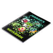 Ben 10 Alien Forms Bubble Graphic Notizblock (Linke Seite)