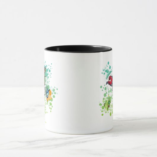 Ben 10 Alien Forms Bubble Graphic Tasse (Zentrum)