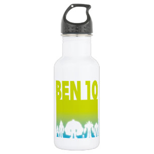 Ben 10 Alien Line-up-Logo Edelstahlflasche