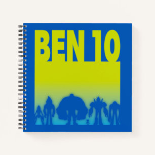 Ben 10 Alien Line-up-Logo Notizblock
