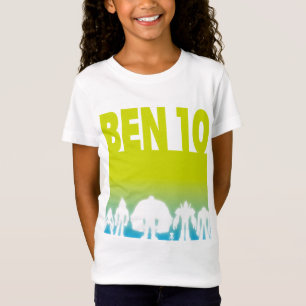 Ben 10 Alien Line-up-Logo T-Shirt