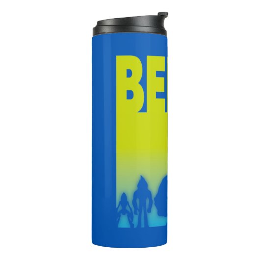 Ben 10 Alien Line-up-Logo Thermosbecher (Nach links gedreht)