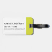 Ben 10-Alien-Logo Gepäckanhänger (Rückseite horizontal)