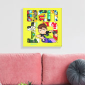 Ben 10 Alien Logo Leinwanddruck (Insitu (Wohnzimmer))