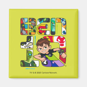 Ben 10 Alien Logo Magnet