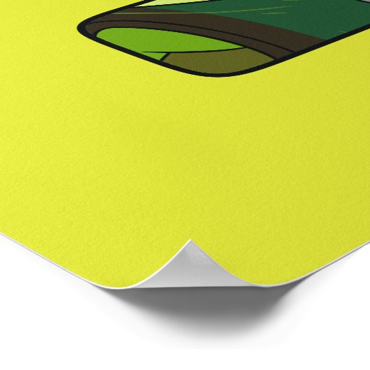 Ben 10 Alien Logo Poster (Ecke)