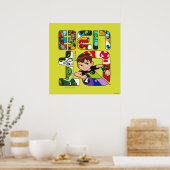 Ben 10 Alien Logo Poster (Küche)