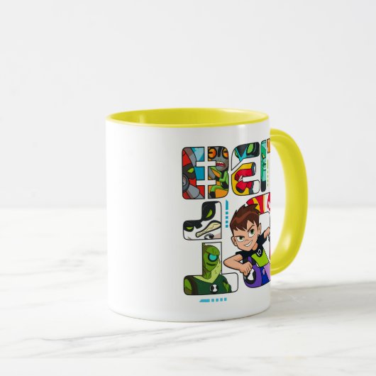 Ben 10-Alien-Logo Tasse (VorderseiteRechts)