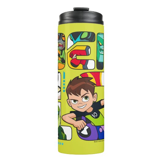 Ben 10-Alien-Logo Thermosbecher (Vorderseite)