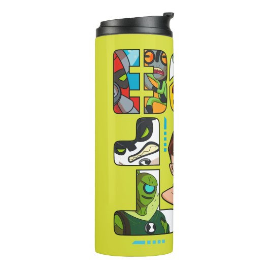 Ben 10-Alien-Logo Thermosbecher (Nach links gedreht)