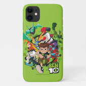 Ben 10 Alien Rush Graphic Case-Mate iPhone Hülle (Rückseite)