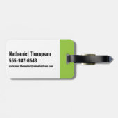 Ben 10 Alien Rush Graphic Gepäckanhänger (Rückseite horizontal)