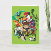 Ben 10 Alien Rush Graphic Karte (Vorderseite)